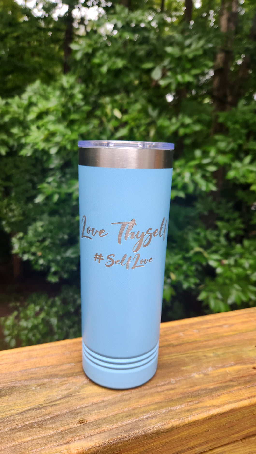 Love Thyself #SelfLove Tumbler