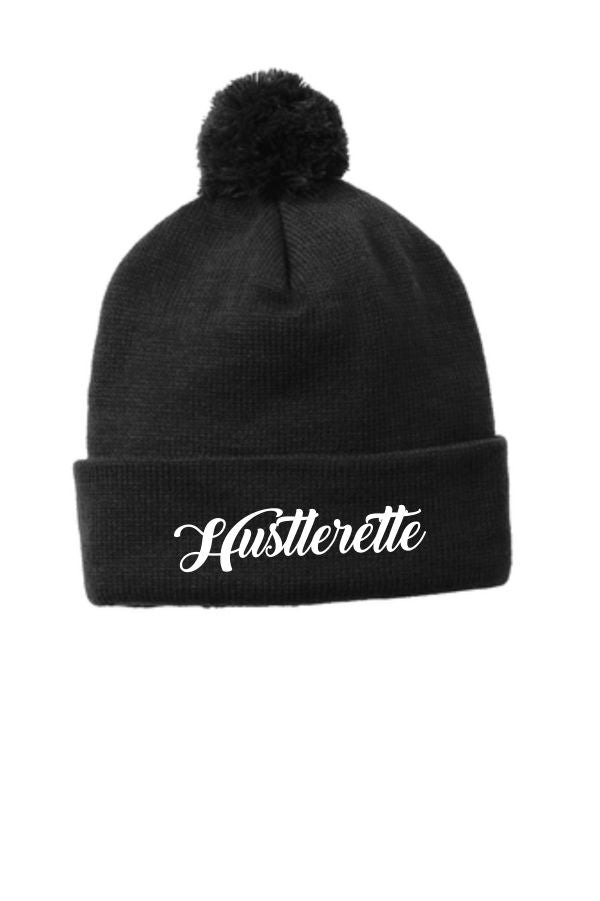 Hustlerette Pom Pom Beanie