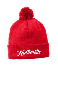 Hustlerette Pom Pom Beanie